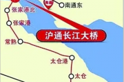 苏通大桥地图
